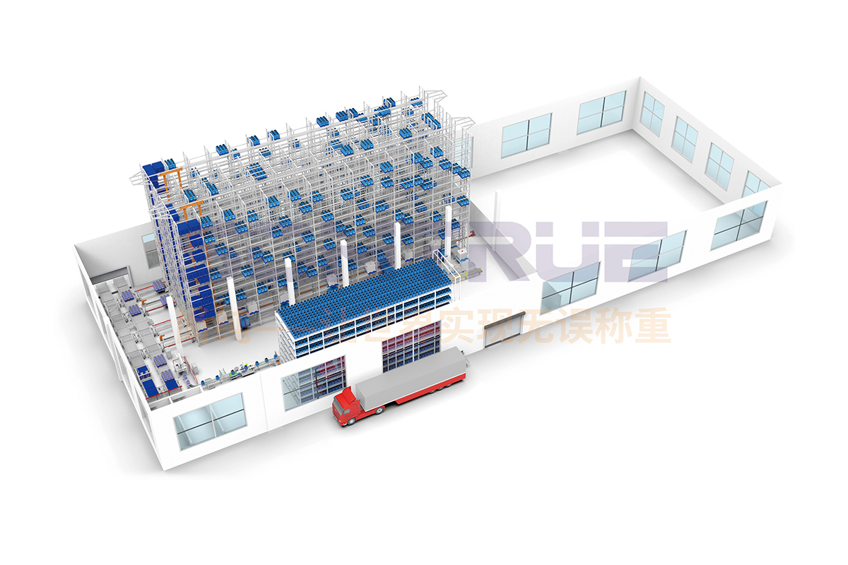 空桶庫+灌裝線+立體倉庫